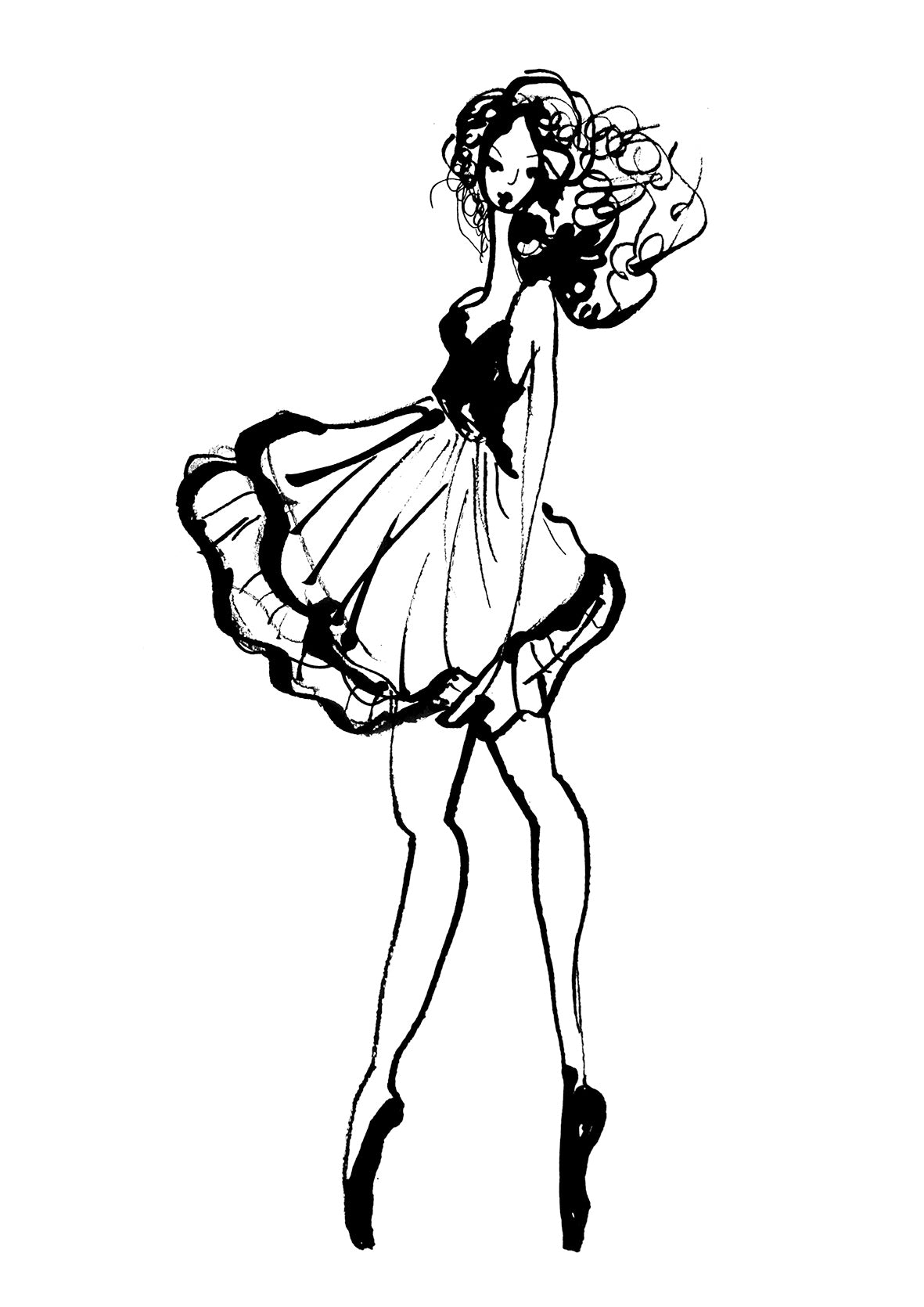 Free ballerina