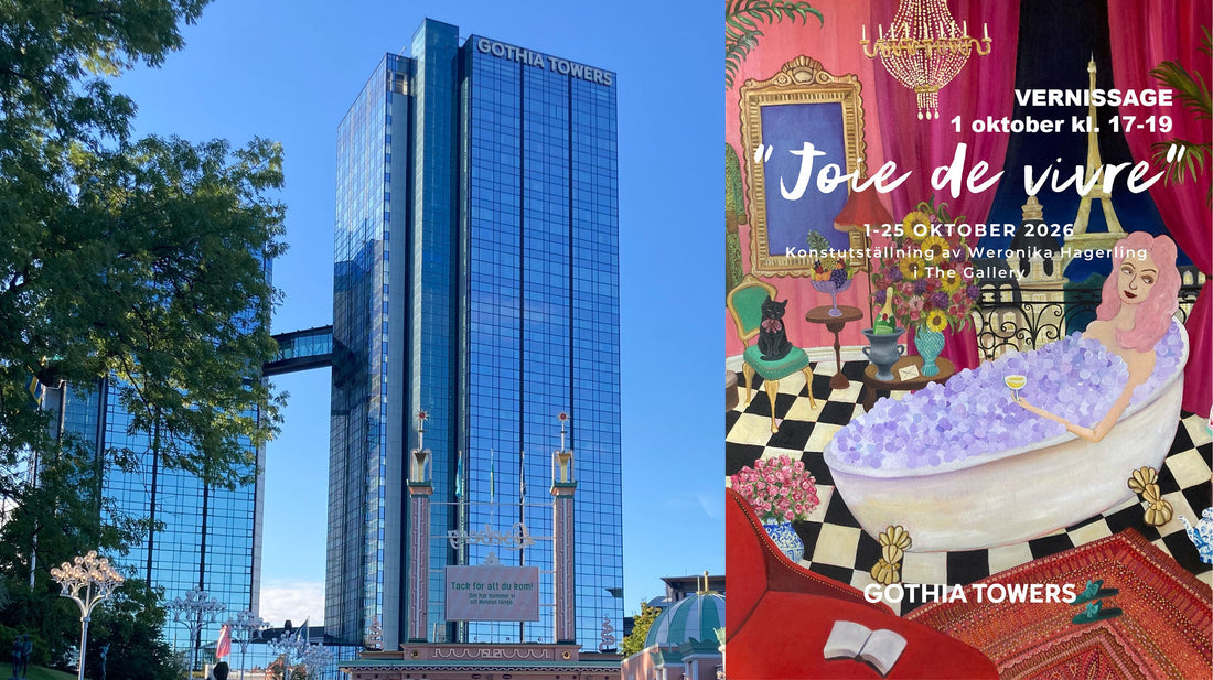 “Joie de vivre” i The Gallery på Gothia Towers 1-25 oktober 2026
