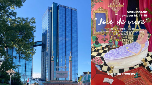 “Joie de vivre” i The Gallery på Gothia Towers 1-25 oktober 2026
