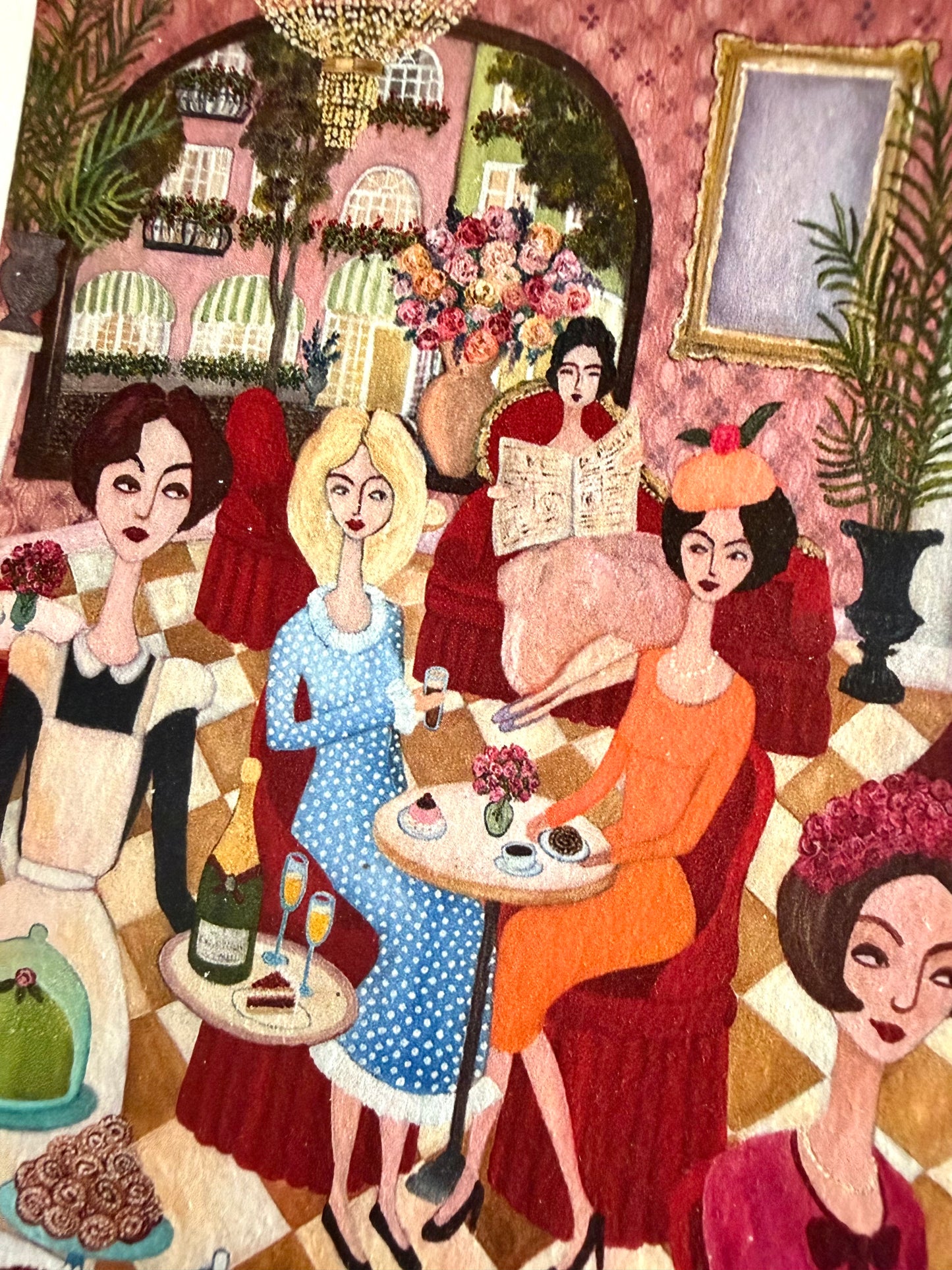 Afternoon Tea -Fine Art Print 70 x 50 cm