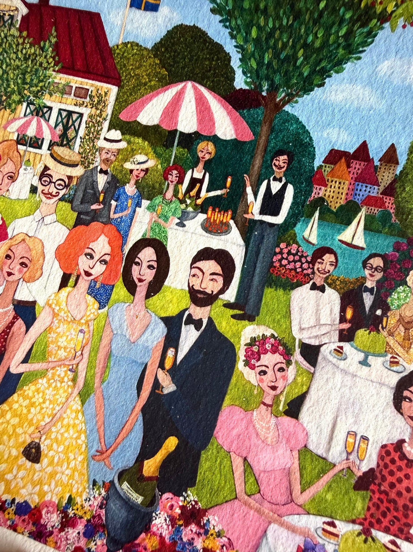 Sommarbröllop -Fine Art Print 70 x 50 cm