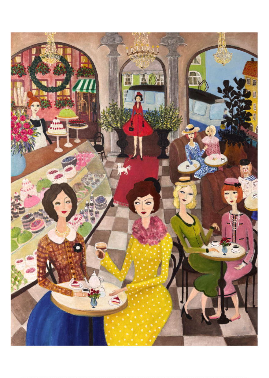 Söndag på Brogyllen -Fine Art Print 50 x 70 cm